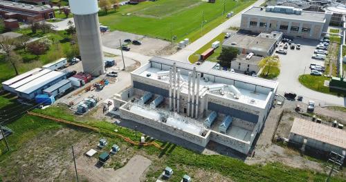 Aerial photo of Electrical Power Centre