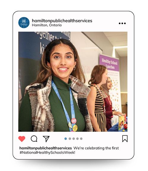 Screenshot of PH instagram post