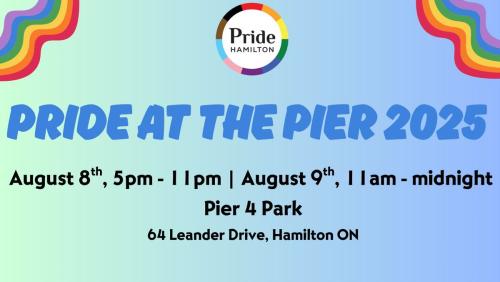 Pride at the Pier 2025, August 8 and 9