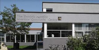 Front door entrance to Dominic Agostino Riverdale Community Centre