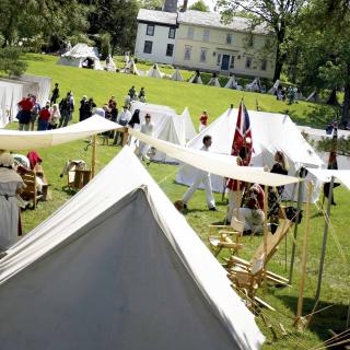 Re-enactment of the Battle of Stoney Creek event