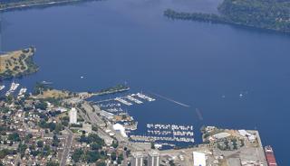 image of Hamilton Harbour and surrounding neighbourhood